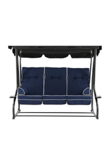 Hanna Outdoor - Sitzpolster Set - blau/Polyester - Outdoor - Sitzpölster - ALVAHOME