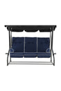Hanna Outdoor - Sitzpolster Set - blau/Polyester - Outdoor - Sitzpölster - ALVAHOME