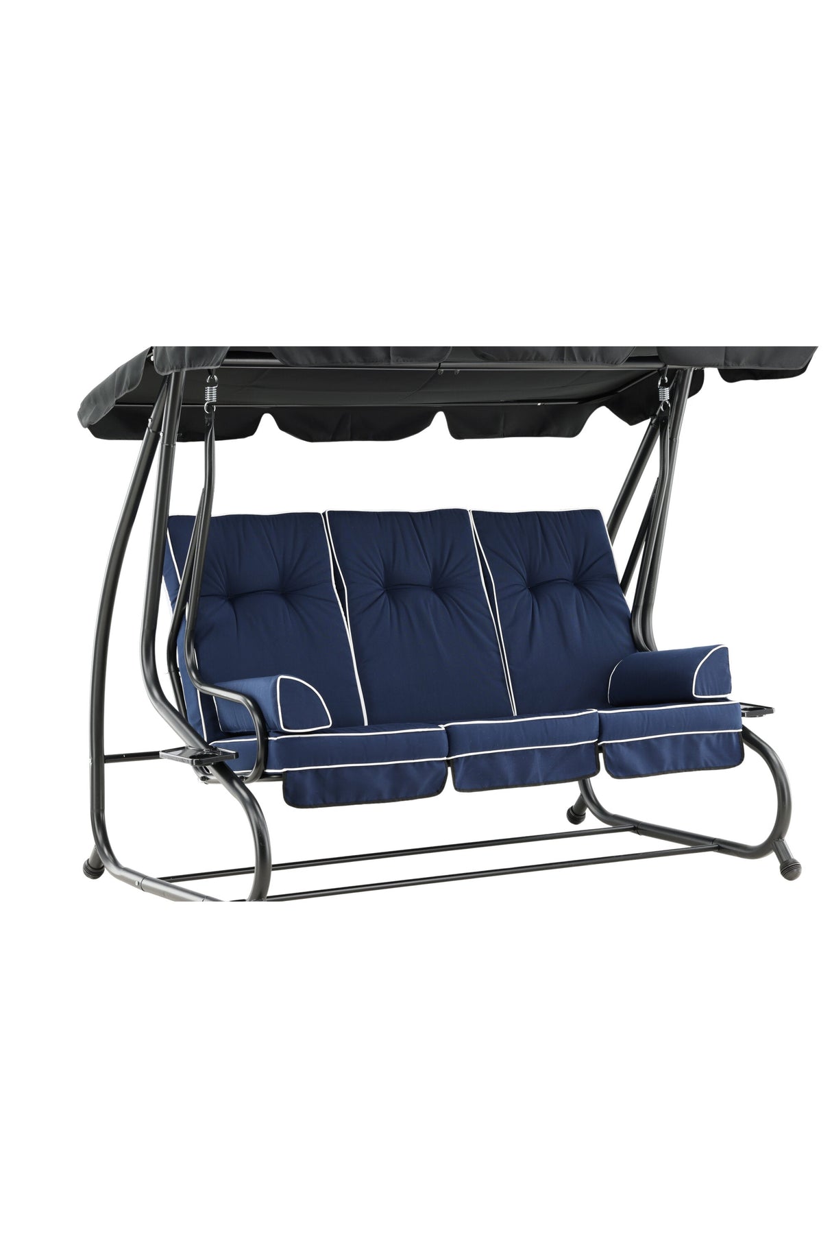 Hanna Outdoor - Sitzpolster Set - blau/Polyester - Outdoor - Sitzpölster - ALVAHOME