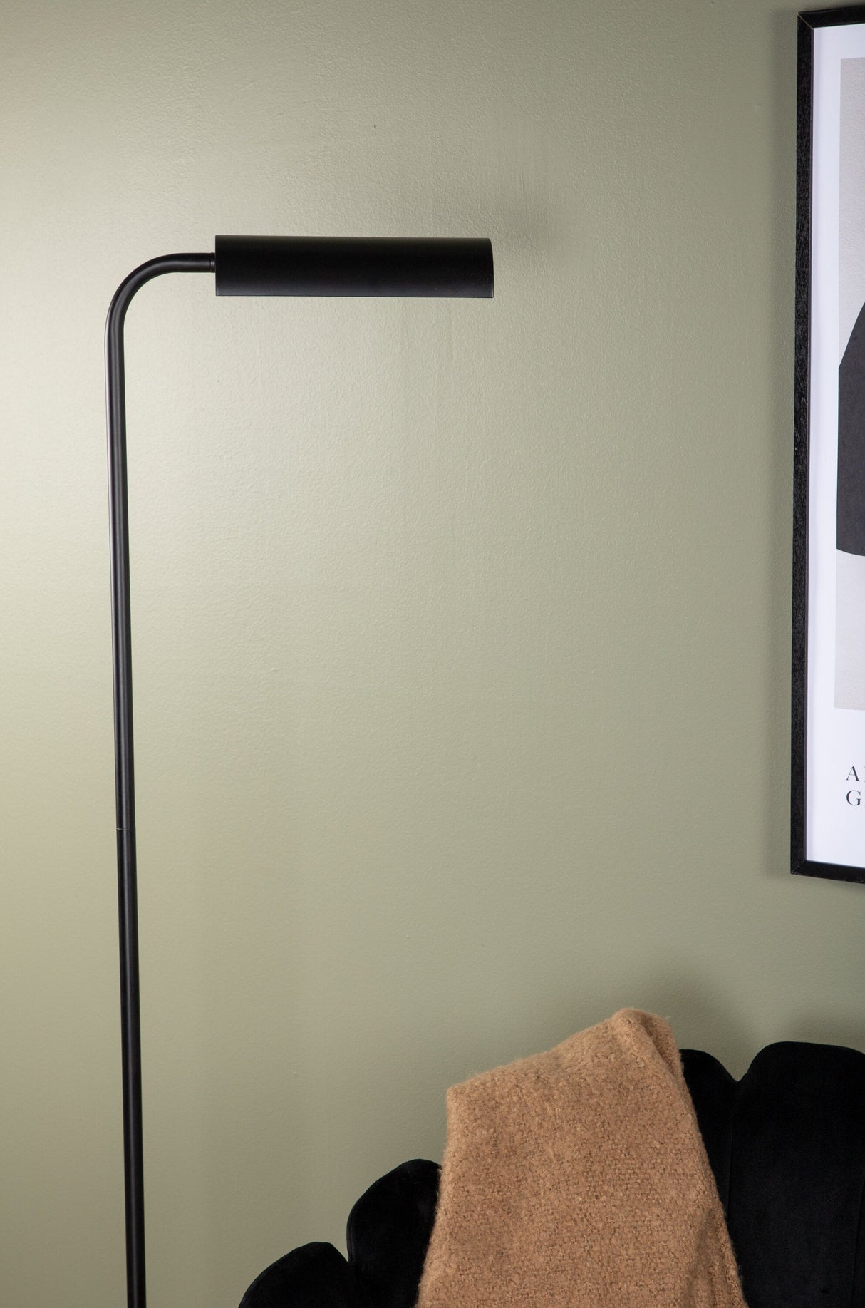 Harmonica Stehlampe - schwarz/Stahl - Stehlampen - ALVAHOME
