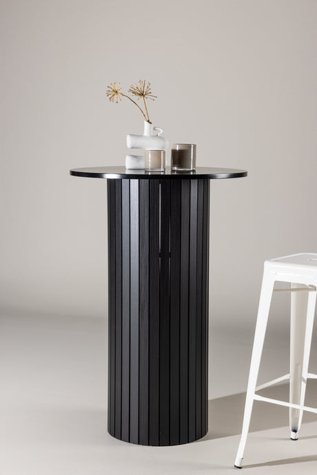 Härön Bartisch - schwarz/MDF - Bartische - ALVAHOME