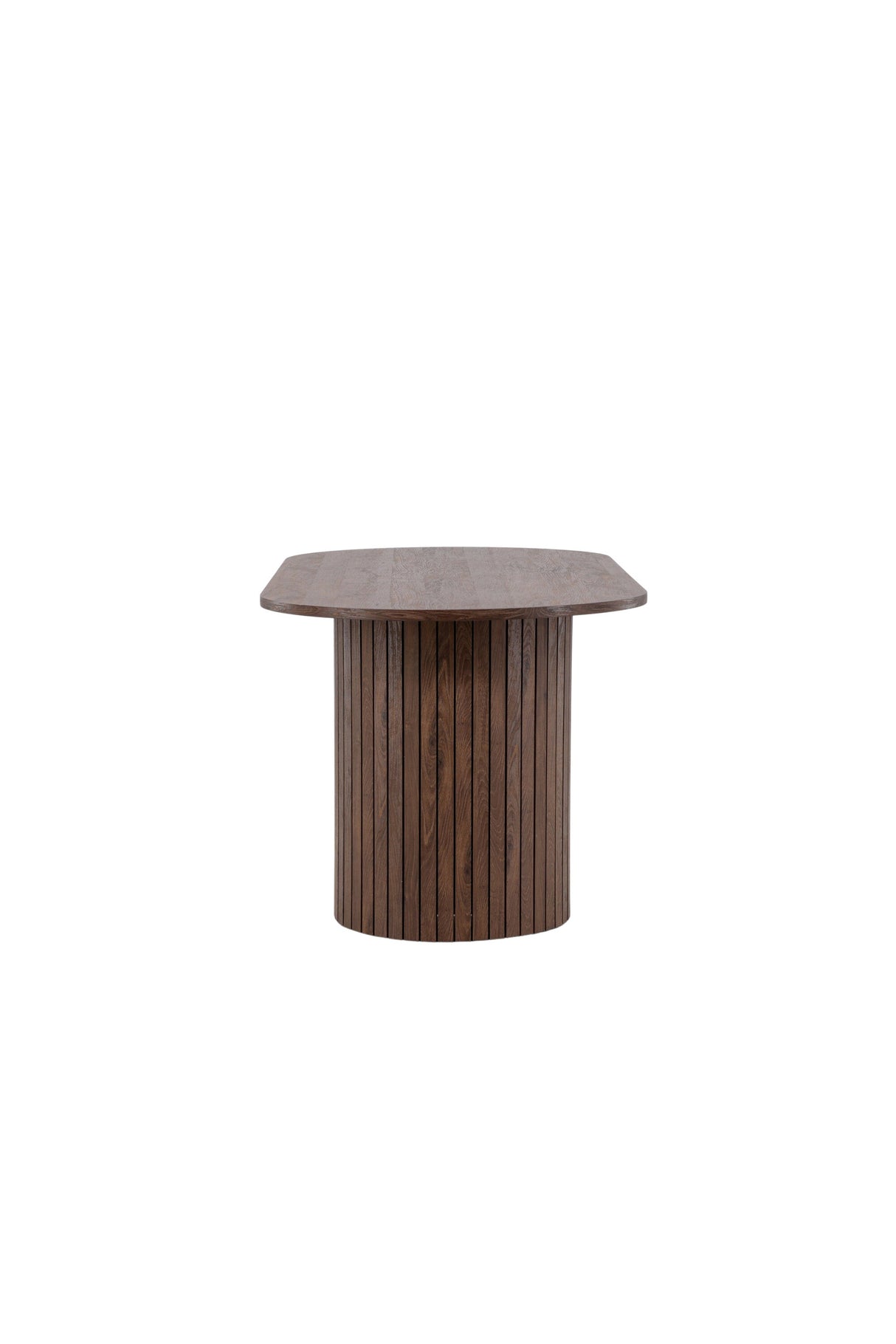 Härön ovaler Esstisch - mokka/MDF - Ovale Esstische - ALVAHOME