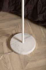 Hattman Stehlampe - beige/Polyester - Leinen - Stehlampen - ALVAHOME