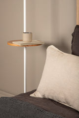 Hattman Stehlampe - beige/Polyester - Leinen - Stehlampen - ALVAHOME