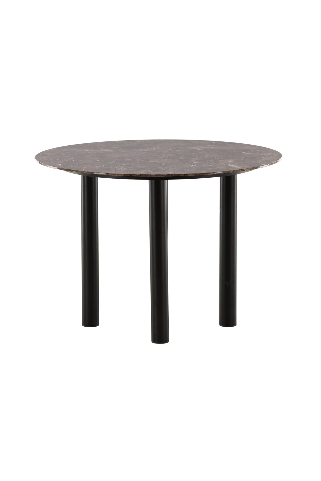 Havsten runder Esstisch - schwarz/Glas - Runde Esstische - ALVAHOME