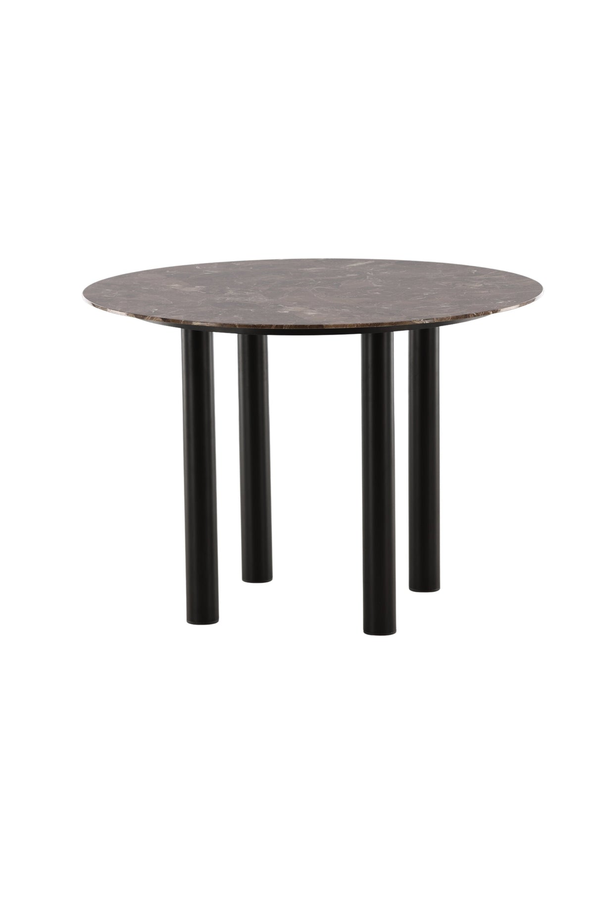 Havsten runder Esstisch - schwarz/Glas - Runde Esstische - ALVAHOME