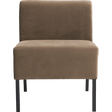 HD 1 - Sitzer - Sofa - sand - 1 - Sitzer Sofas - ALVAHOME