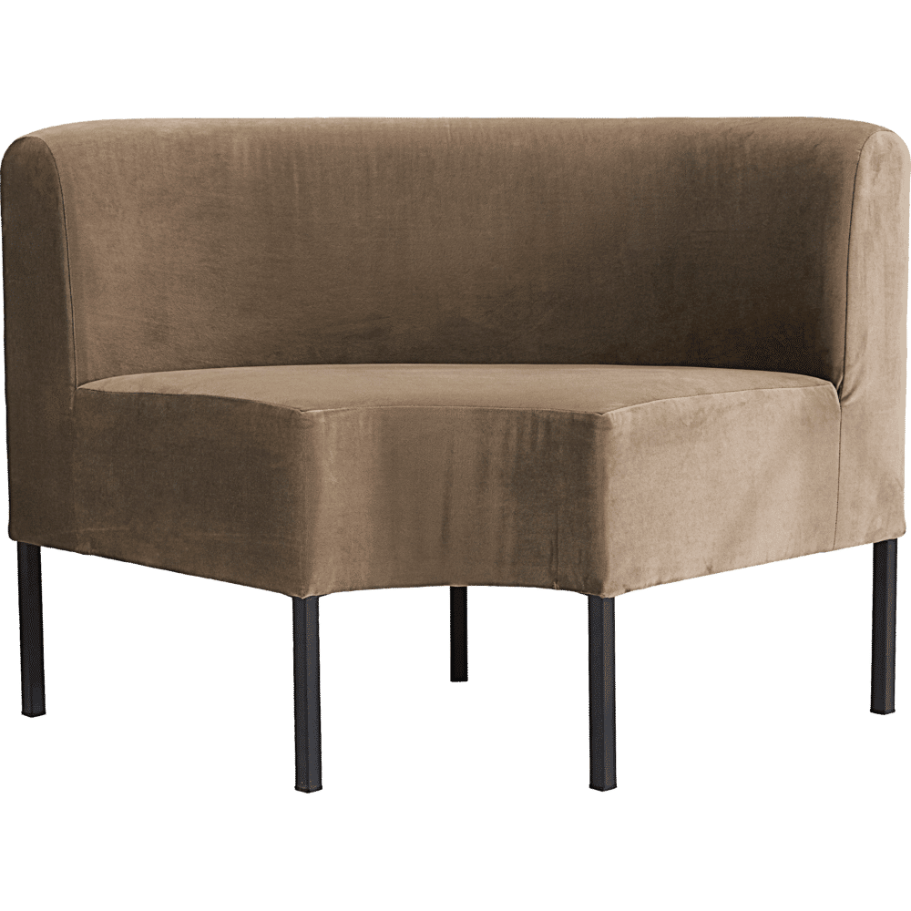 HD Sofa Eckteil - sand - Ecksofas - ALVAHOME