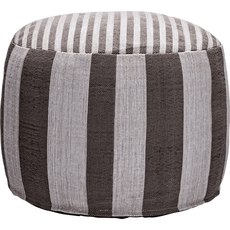 HDAlfo Pouf - braun/weiß - Outdoor - Poufs - ALVAHOME