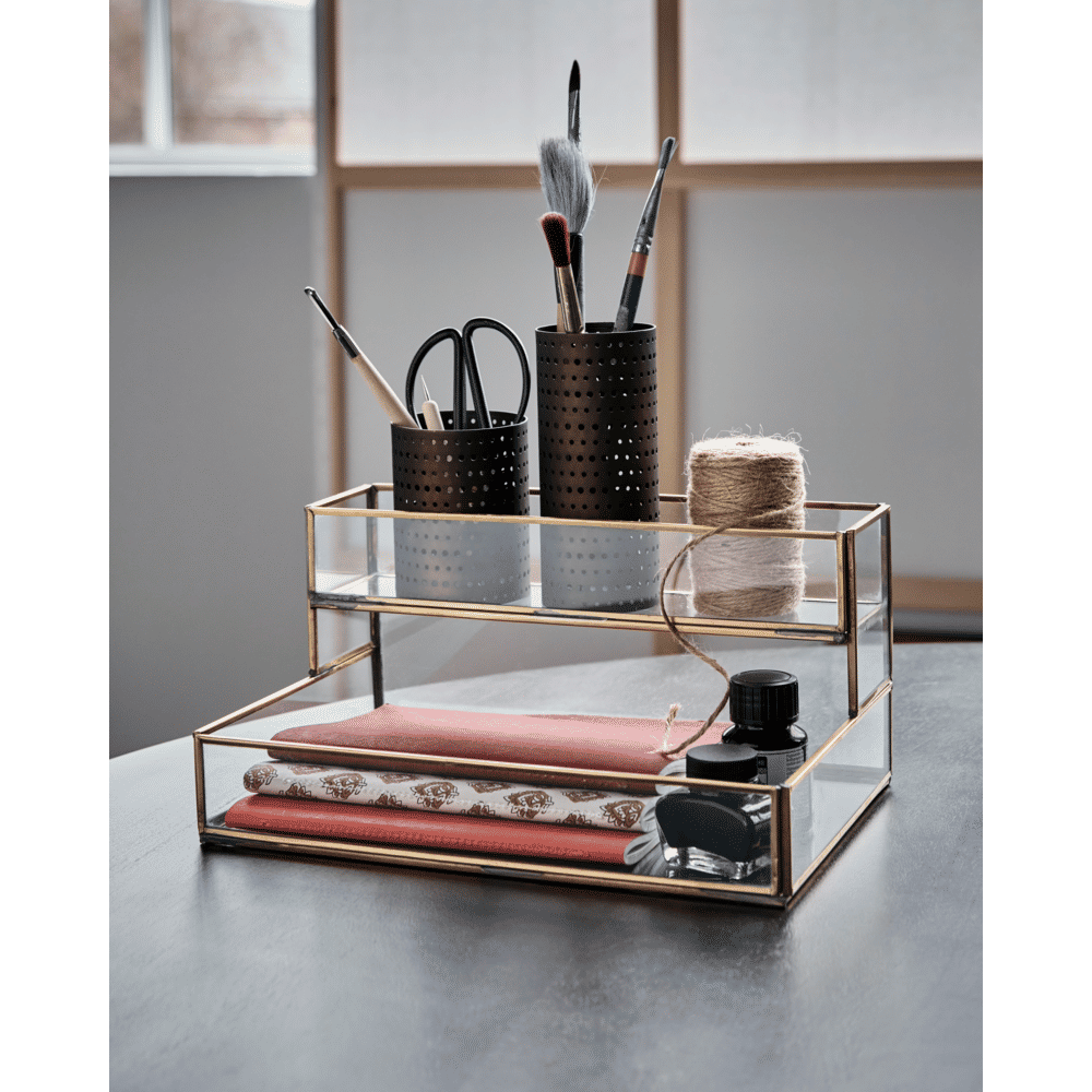 HDArca Organiser - Messing - Homeoffice - ALVAHOME