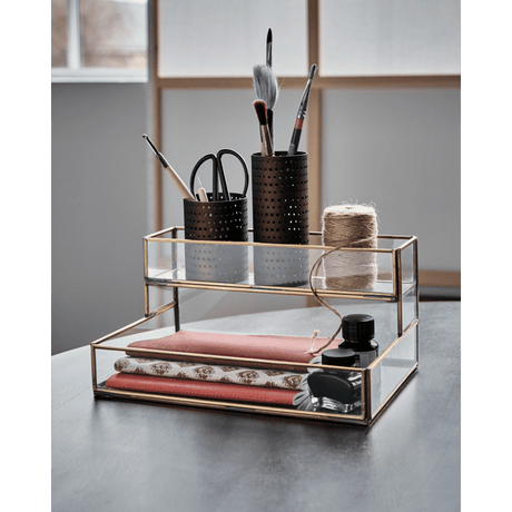 HDArca Organiser - Messing - Homeoffice - ALVAHOME