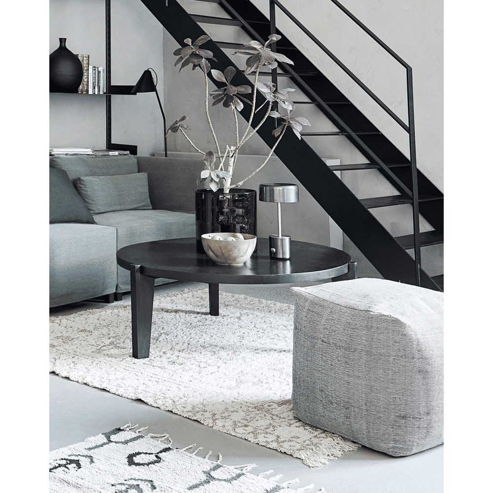 HDBali Couchtisch - schwarze Beizung - Couchtische - ALVAHOME
