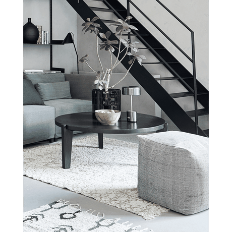HDBali Couchtisch - schwarze Beizung - Couchtische - ALVAHOME