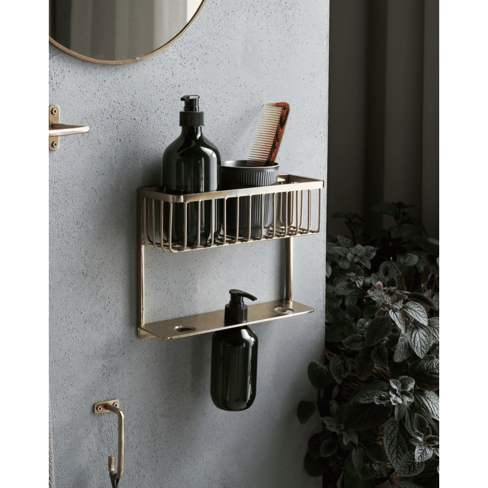 HDBath Regal - Messing - Regale - ALVAHOME