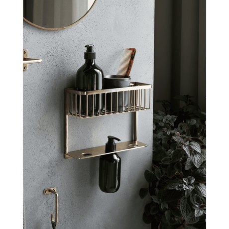 HDBath Regal - Messing - Regale - ALVAHOME