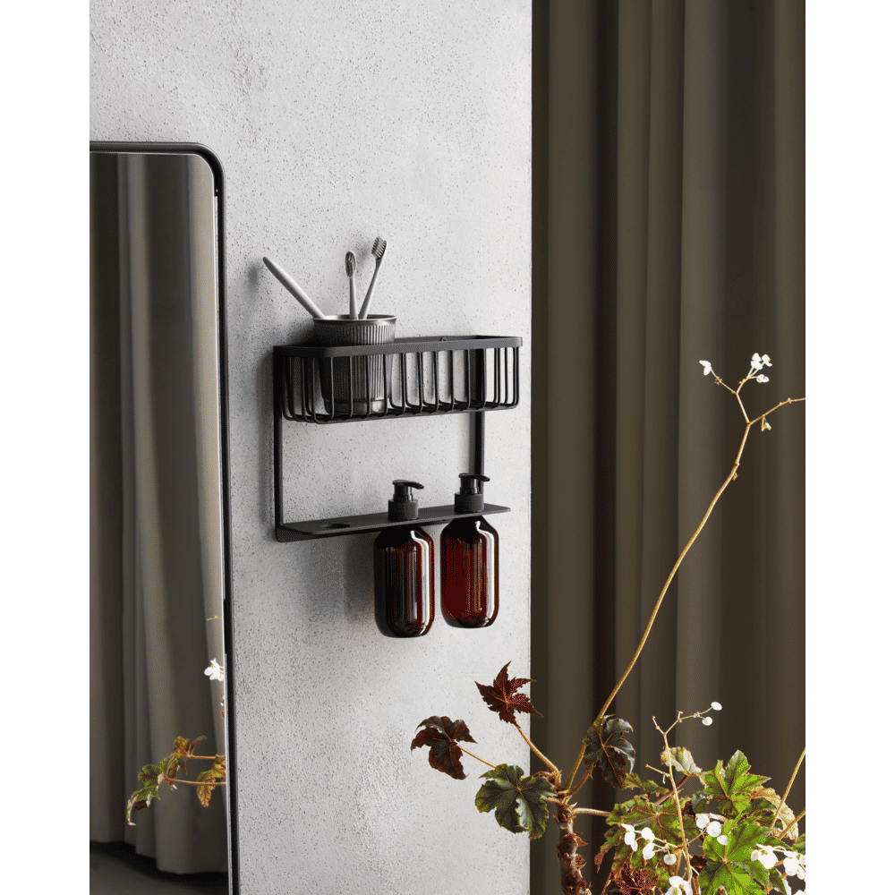 HDBath Regal - schwarz - Regale - ALVAHOME