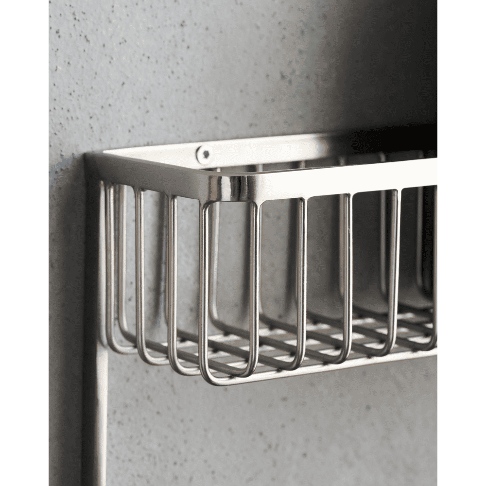 HDBath Regal - silber - finish - Wandkörbe - ALVAHOME