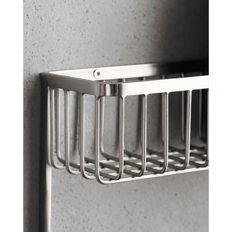 HDBath Regal - silber - finish - Wandkörbe - ALVAHOME