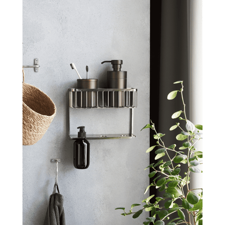 HDBath Regal - silber - finish - Wandkörbe - ALVAHOME