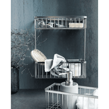HDBath Wandkorb - silber - finish - Wandkörbe - ALVAHOME