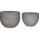 HDBrave Blumentopf - grau - Outdoor - Blumentöpfe - ALVAHOME