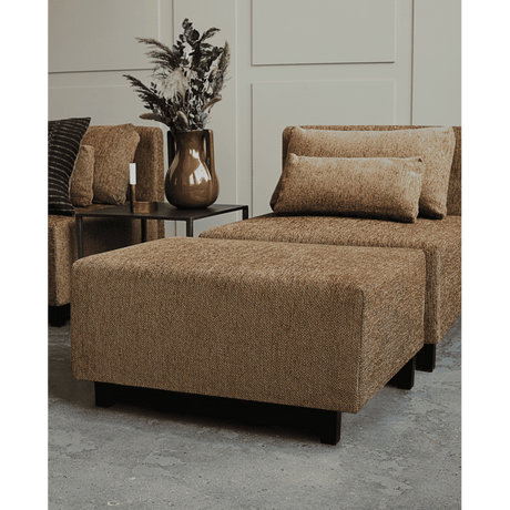 HDCamphor Pouf - camel - Poufs - ALVAHOME