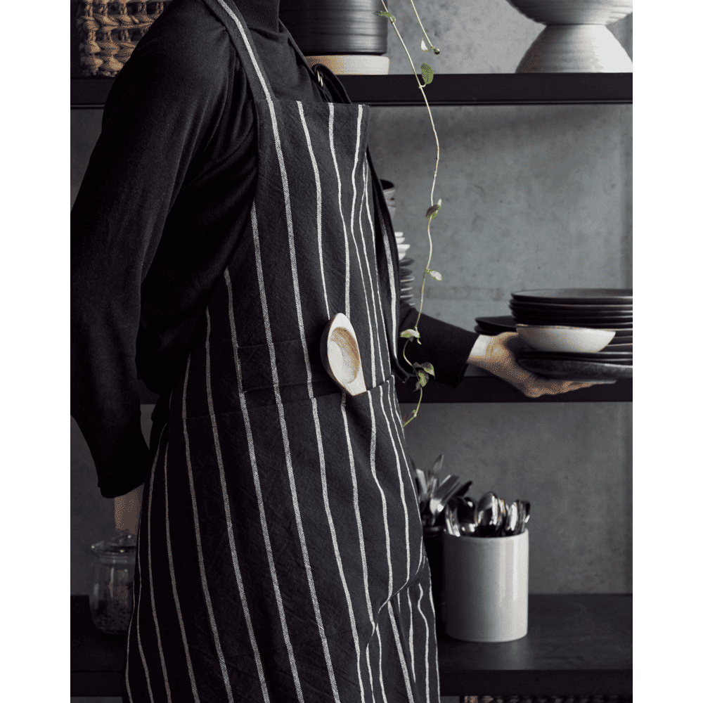 HDChef Schürze - schwarz/weiß - Schürze - ALVAHOME