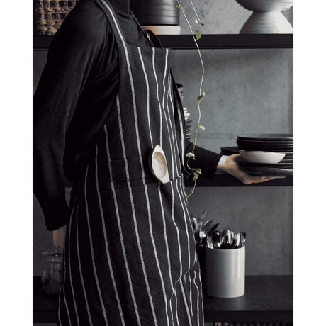 HDChef Schürze - schwarz/weiß - Schürze - ALVAHOME