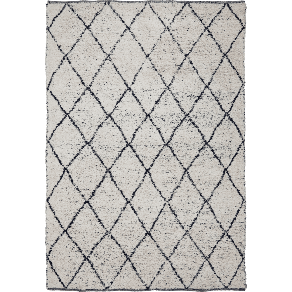 HDCruz Teppich - schwarz/off - white - Teppiche - ALVAHOME