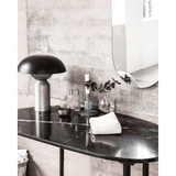 HDEda Schreibtisch - schwarzer Marmor - Esstische - ALVAHOME