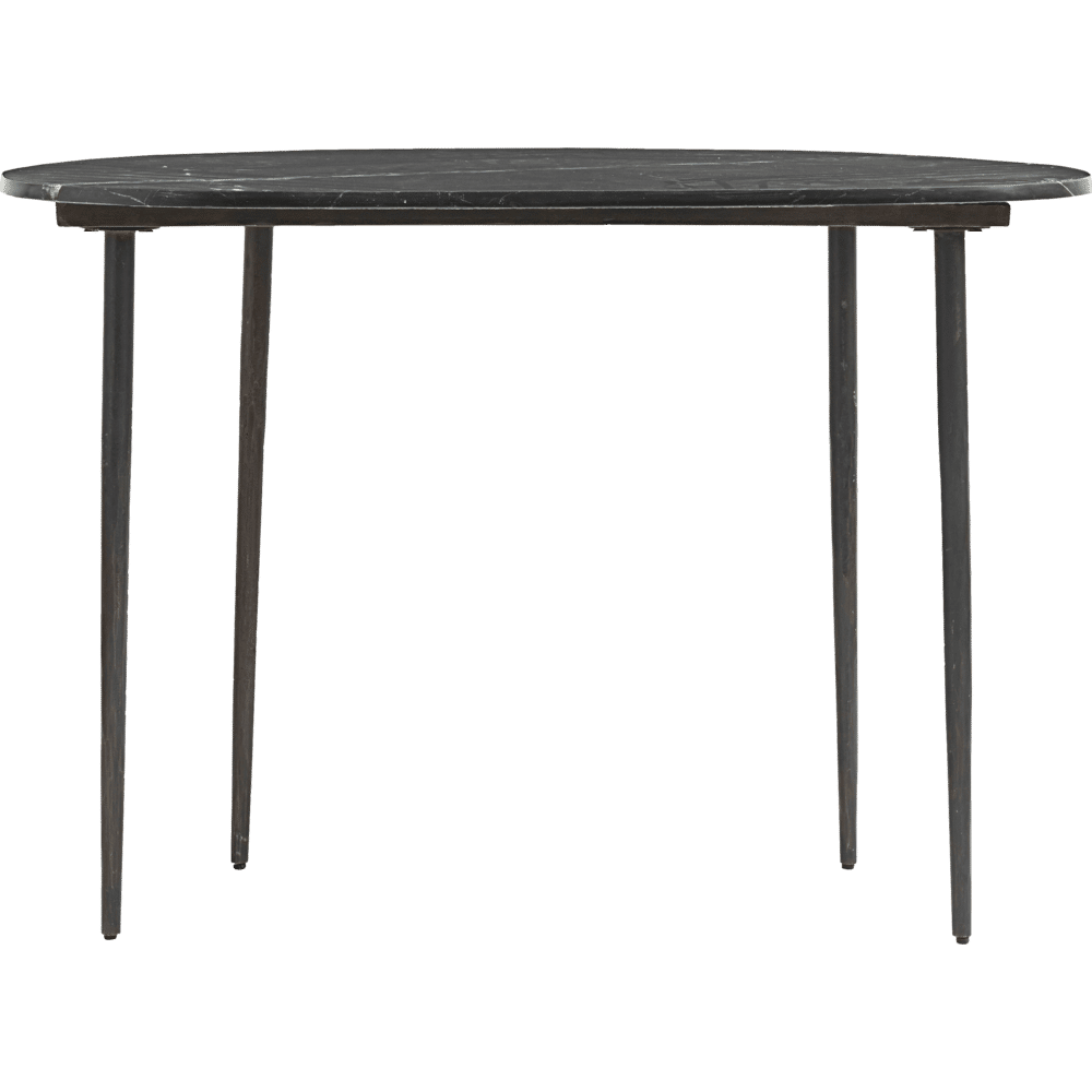 HDEda Schreibtisch - schwarzer Marmor - Esstische - ALVAHOME