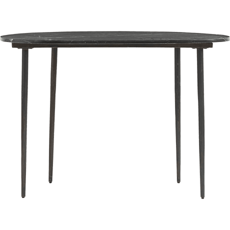 HDEda Schreibtisch - schwarzer Marmor - Esstische - ALVAHOME