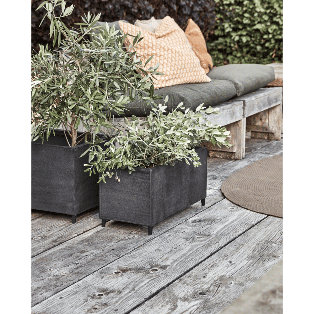 HDFile Blumentopf - grau - Outdoor - Blumentöpfe - ALVAHOME