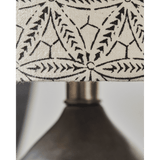 HDFlores Tischleuchte - schwarz - Tischlampen - ALVAHOME