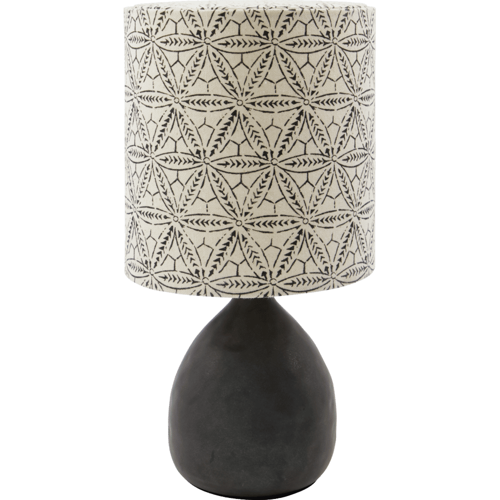 HDFlores Tischleuchte - schwarz - Tischlampen - ALVAHOME