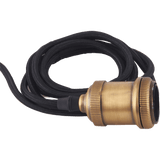 HDFly E27 Socket - Messing - Kabel - ALVAHOME