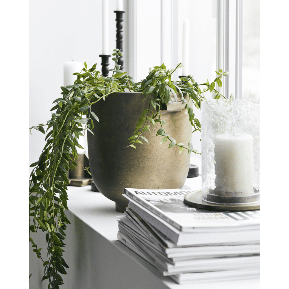 HDFoem Blumentopf - antikes Messing - Blumentöpfe - ALVAHOME