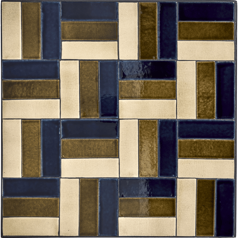 HDGeometric Café - Tisch - braun/blau - Esstische - ALVAHOME