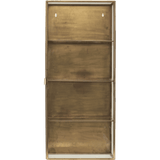 HDGlass Schrank - Messing - Schränke - ALVAHOME