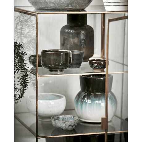 HDGlass Schrank - Messing - Schränke - ALVAHOME