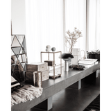 HDGlass Schrank - Messing - Schränke - ALVAHOME