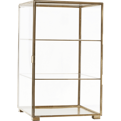 HDGlass Schrank - Messing - Schränke - ALVAHOME