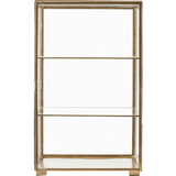 HDGlass Schrank - Messing - Schränke - ALVAHOME