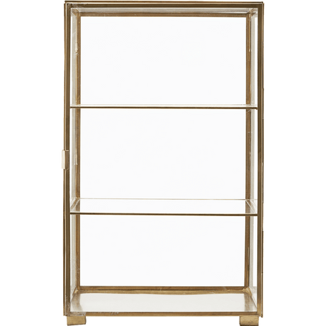 HDGlass Schrank - Messing - Schränke - ALVAHOME