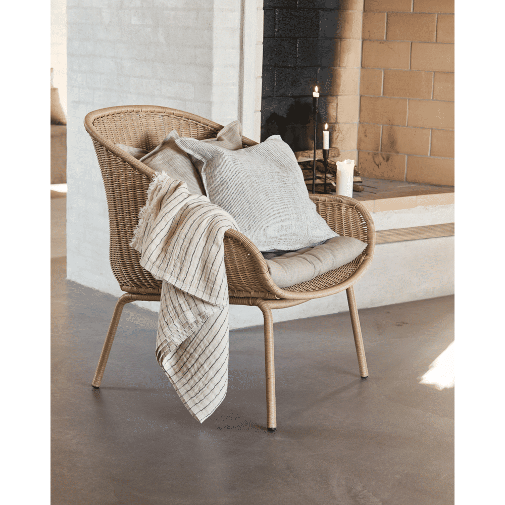 HDHapur Lounge - Sessel - natur - Outdoor Lounge - Sessel - ALVAHOME