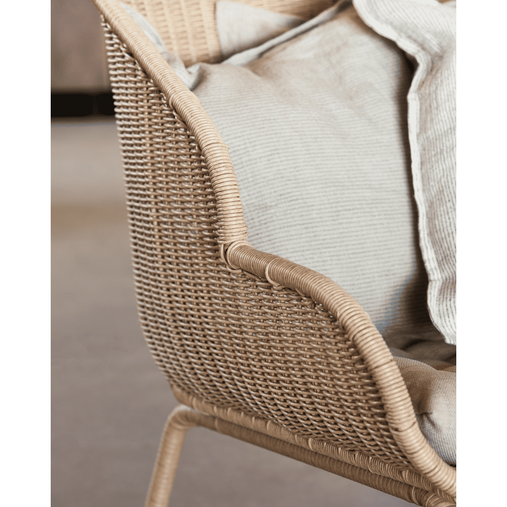 HDHapur Lounge - Sessel - natur - Outdoor Lounge - Sessel - ALVAHOME