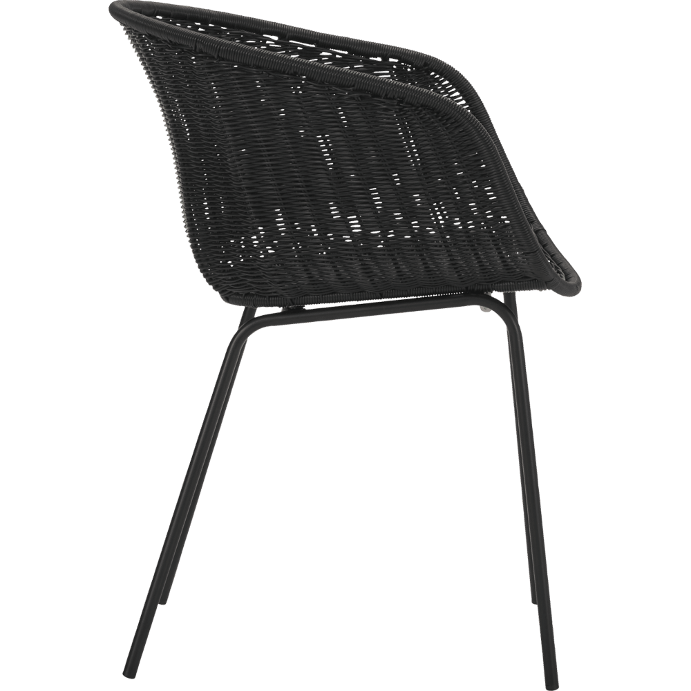 HDHapur Sessel - schwarz - Outdoor - Sessel - ALVAHOME