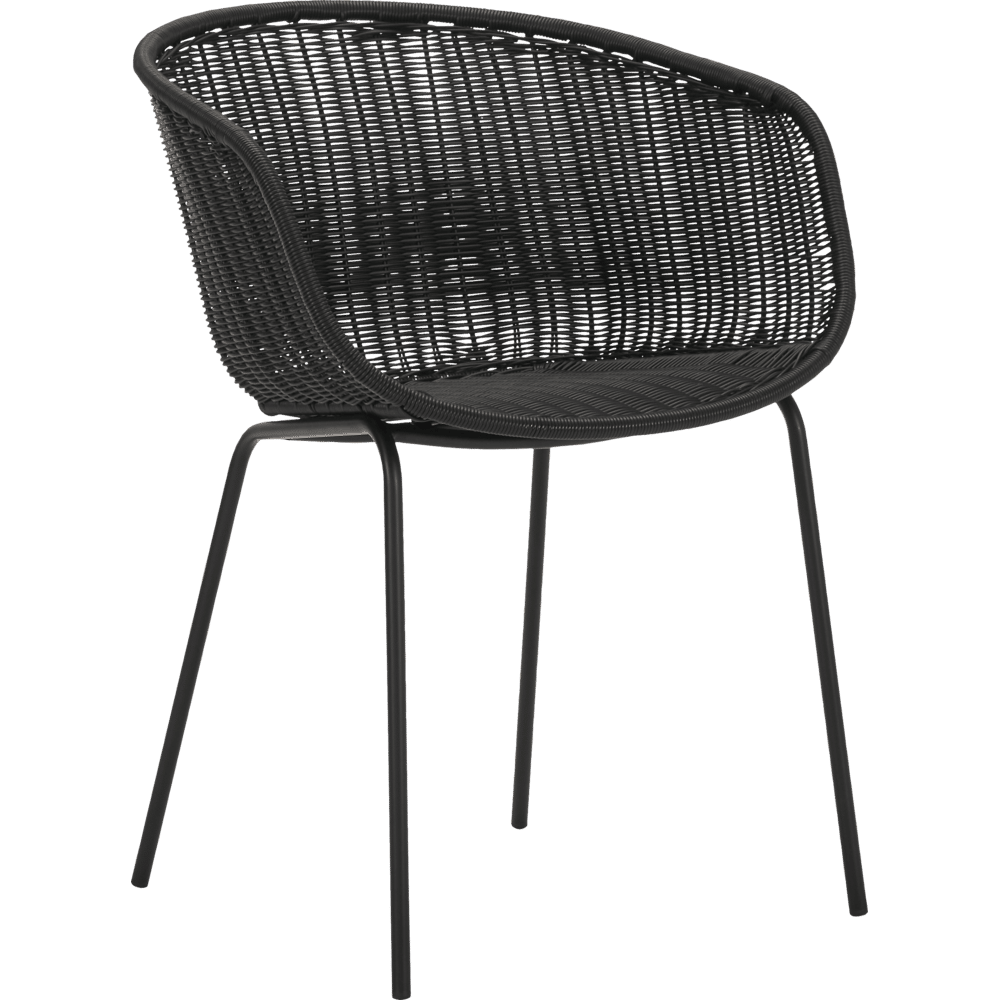 HDHapur Sessel - schwarz - Outdoor - Sessel - ALVAHOME