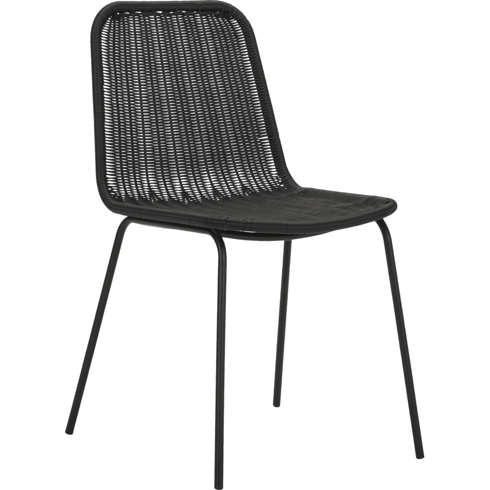 HDHapur Stuhl - schwarz - Outdoor - Stühle - ALVAHOME