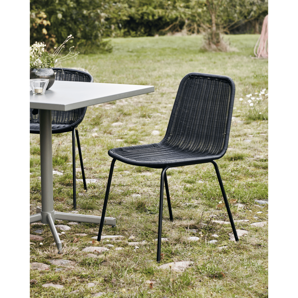 HDHapur Stuhl - schwarz - Outdoor - Stühle - ALVAHOME